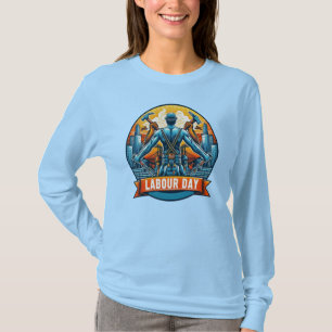 Camiseta Homenagem às mulheres pelo Dia do Trabalho de Long