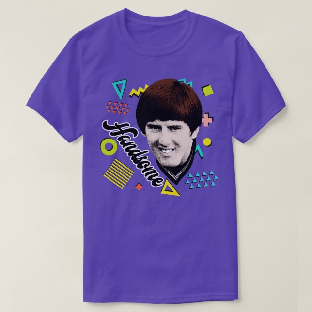 Camiseta Homenagem bonito Peter Beardsley 80 (Frente do Design)
