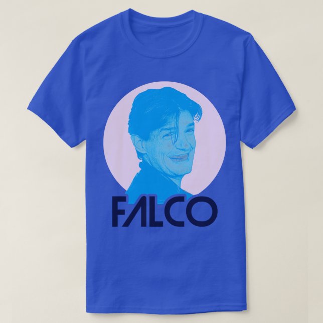 Camiseta Homenagem do Falco Retro 80s (Frente do Design)