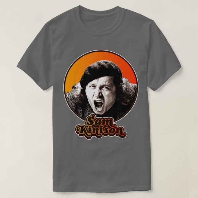 Camiseta Homenagem do Retro Sam Kinison (Frente do Design)