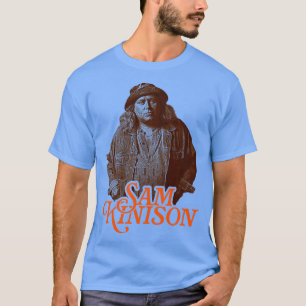 Camiseta Homenagem do Retro Sam Kinison Sepia