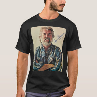 Camiseta Homenagem Dourada do País Kenny Rogers