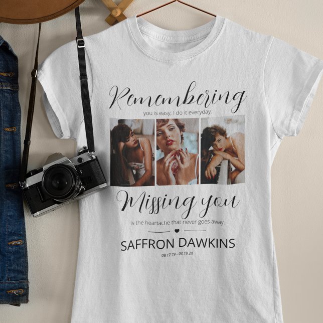 Camiseta Homenagem Fotográfica Memorial 3 (Criador carregado)