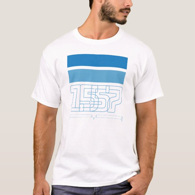 Camiseta Homenaje al simbolo Igual = Linea Matematicas (Frente)