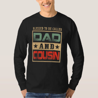 Camiseta Homens Abençoados, Chamados Primo Vintage Primo Fa