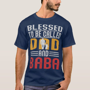 Camiseta Homens Abençoados São Chamados Pai E Dia de os pai