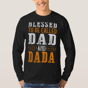Camiseta Homens Abençoados Sejam Chamados Pai E Dia de os p