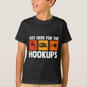 Camiseta Homens acampamento fogueira vida no acampamento fl