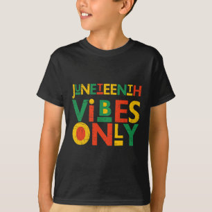 Camiseta Homens Africanos Décima Sétima Negra