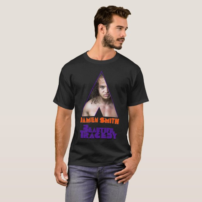 Camiseta Homens alaranjados de BT do maquinismo de (Frente Completa)