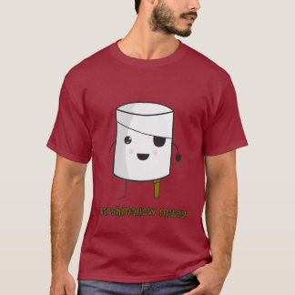 Camiseta Homens amigos T do Marshmallow