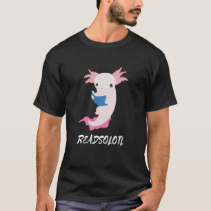 Camiseta Homens Anfíbios De Leitura Erológica E Lendo Em Br
