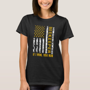 Camiseta Homens apicultores Mulheres Sinalizador Norte-Amer