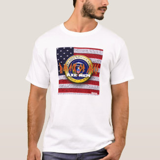 Camiseta Homens Barack do machado do T das idades