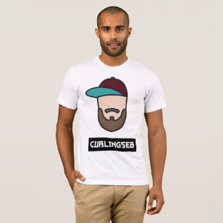 Camiseta Homens brancos do t-shirt de Curlingseb