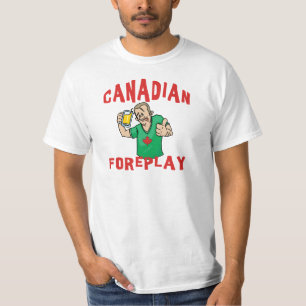 Camiseta Homens canadenses do t-shirt das preliminares