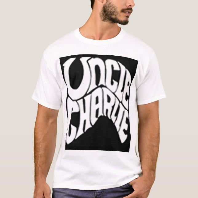 Camiseta Homens clássicos do tio Charlie Customizável (Frente)