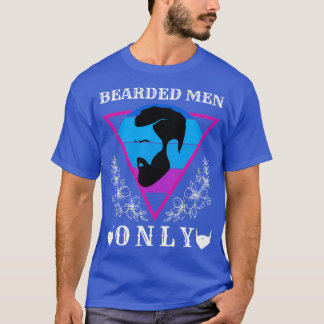 Camiseta Homens com barba apenas 42