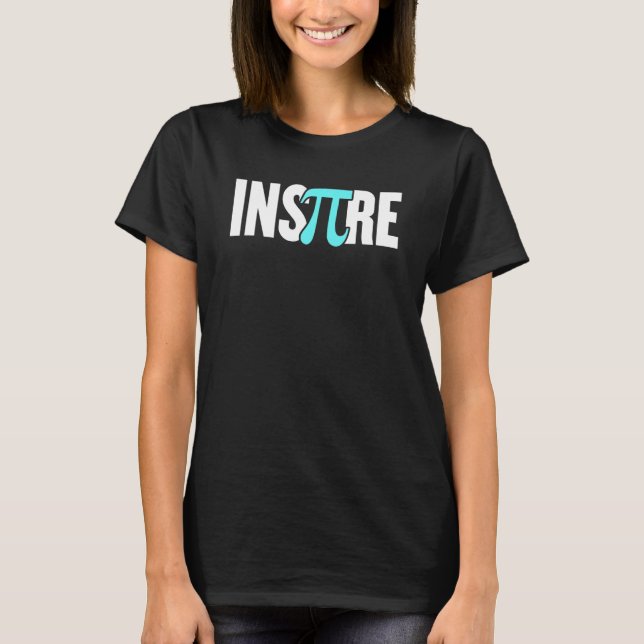 Camiseta Homens com Gráfico de Matemática Matemáticos Pi Da (Frente)