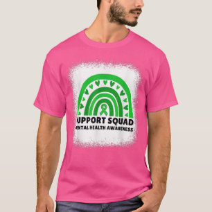 Camiseta Homens com Mês de Sensibilização para a Saúde Ment