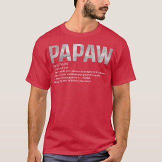 Camiseta Homens Como Um Vovô Normal Só Mais Frio Papaw Defi