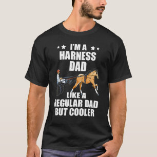 Camiseta Homens Córrego Corrida Pai Vintage Equitação Trott