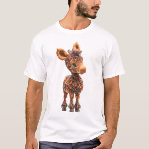 Camiseta Homens Criatura Majestosa da Floresta de Fantasia
