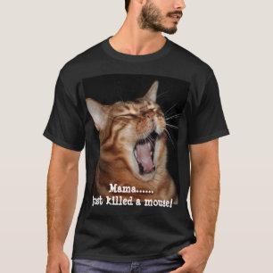 Camiseta Homens da paródia da canção da rainha do gato d