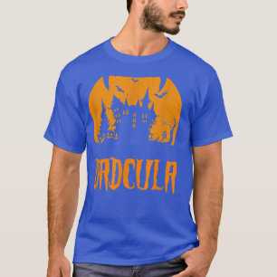 Camiseta Homens Dadcula Pai Correspondendo à Família Hallow