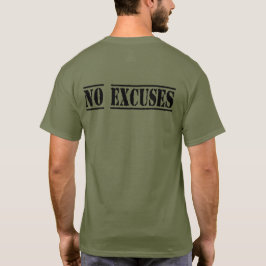 Camiseta Homens das desculpas de JROTC incursor o t-shirt
