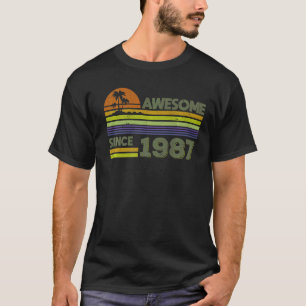 Camiseta Homens De 35 Anos Mulheres Impressionantes Desde 1