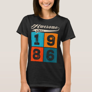 Camiseta Homens De 36 Anos Mulheres No Aniversário Incrível