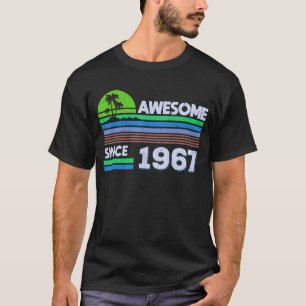 Camiseta Homens De 55 Anos Mulheres Incríveis Desde 1967 1