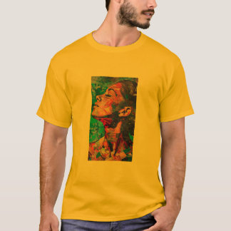 Camiseta Homens de Arte abstrato