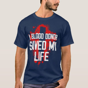 Camiseta Homens de Arte Cristãos Doadores de Sangue Mulhere