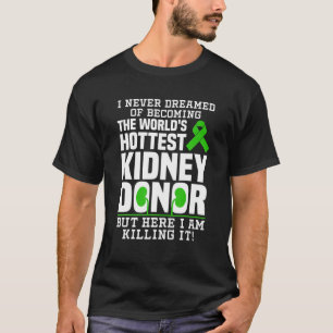 Camiseta Homens De Arte Doadores De Rins Engraçados Mulher