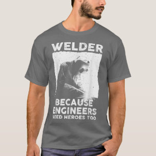 Camiseta Homens de Arte Engraçados Soldadura Mulheres Solda