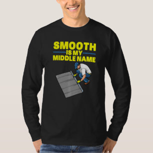 Camiseta Homens de Arte Finisher Concretos Pai Fini Concret
