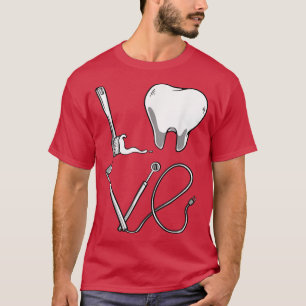 Camiseta Homens de Arte legal Higienistas Mulheres Dentam D