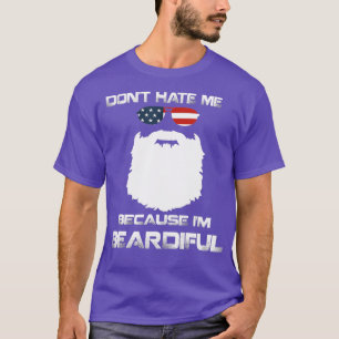 Camiseta Homens de barba que ele dava aos pais engraçados