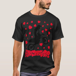 Camiseta Homens de bicicleta diafrageiam Valentina