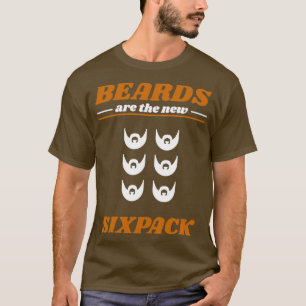 Camiseta Homens de bigode Cheio de barba dotados 3 1