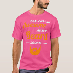 Camiseta Homens de bigode Cheio de barba dotados de 21