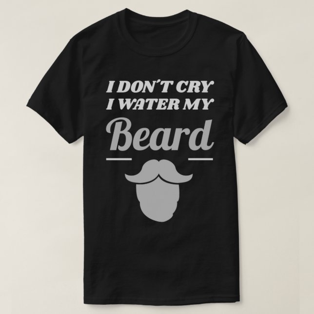 Camiseta Homens de bigode Cheio de barba dotados de 26 (Frente do Design)