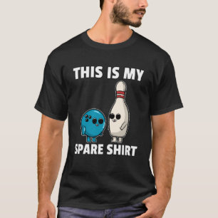Camiseta Homens de bola de boliche Mulheres Crianças Beco d