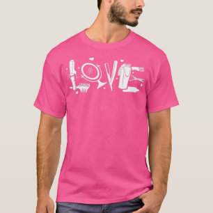 Camiseta Homens de cabeleireira legal Mulheres Hairstylist