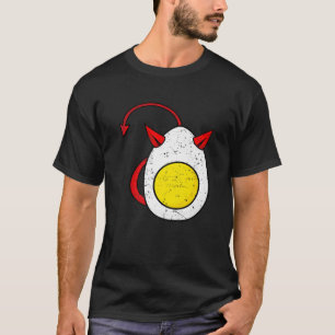 Camiseta Homens de Dia de as Bruxas engraçado de Ovo Devol