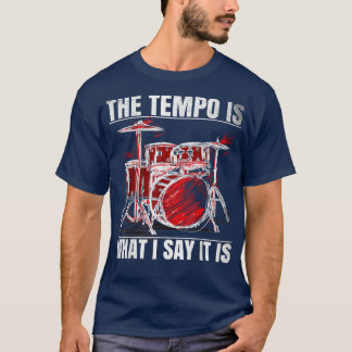 Camiseta Homens de Drummer Encantados Mulheres