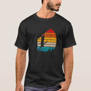 Camiseta Homens de Escala de Pedra do Gatinho Retron-Cat Su