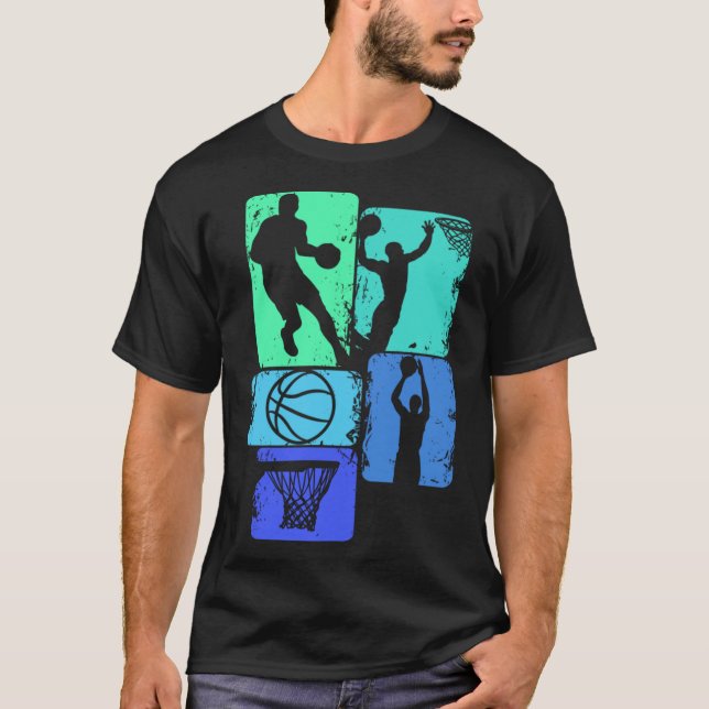 Camiseta Homens De Jogadores De Basquete (2) (Frente)